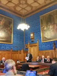 SmithJimmy_PresentingOnLivestockToUKparliament_Jun2016