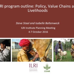 A first look at ILRI’s new research programs: Policy, Value Chains and&nbsp;Livelihoods