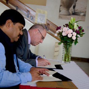 ILRI and India’s National Institute of Animal Biotechnology to identify potential areas of research collaborations  in livestock genetics and animal&nbsp;health